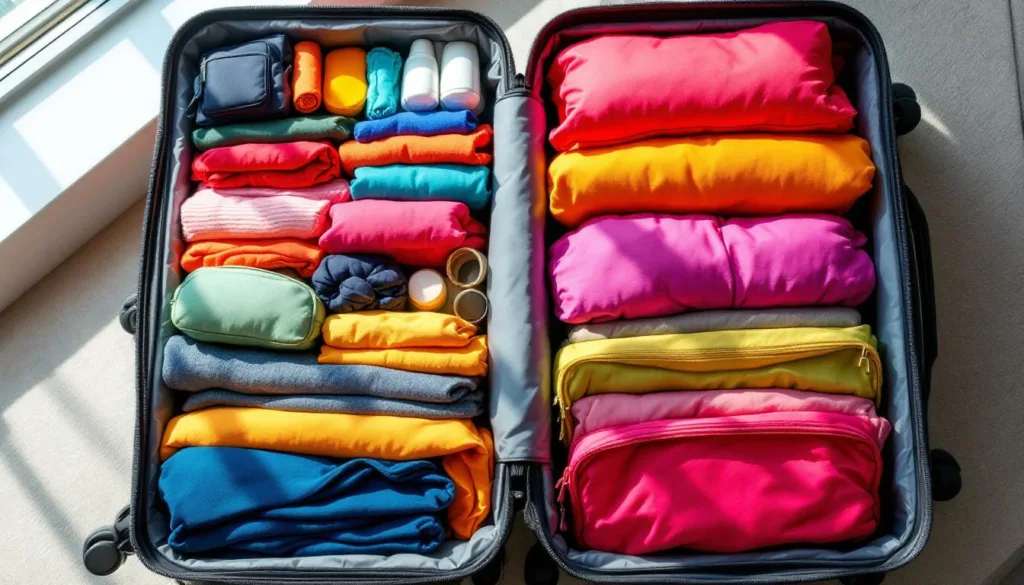 entdecken sie, wie ich 7 tage mit kompressionswürfeln packte und mein handgepäck perfekt organisierte – tipps für platzsparendes und effizientes reisen.