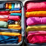 entdecken sie, wie ich 7 tage mit kompressionswürfeln packte und mein handgepäck perfekt organisierte – tipps für platzsparendes und effizientes reisen.