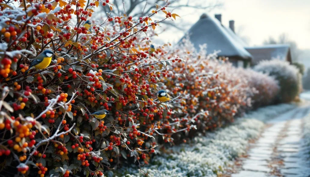 entdecken sie, wie das pflanzen von hecken in meinem garten 15 verschiedene vogelarten zum überwintern anzieht und so die artenvielfalt fördert.