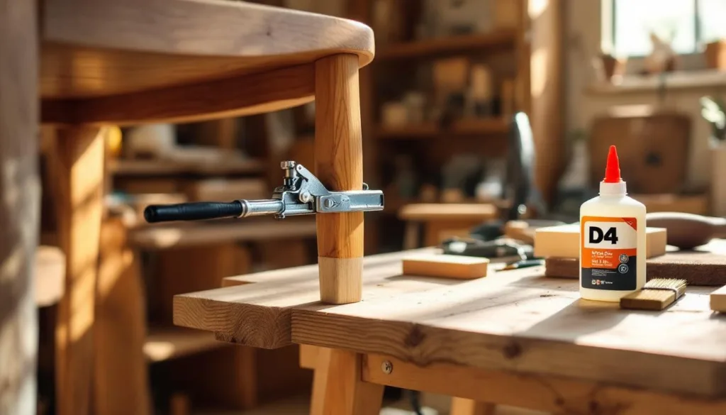 erfahren sie, wie ich mein stuhlbein mit d4-leim und 24 stunden klemmzeit reparierte und dabei von dem überraschenden ergebnis begeistert wurde.