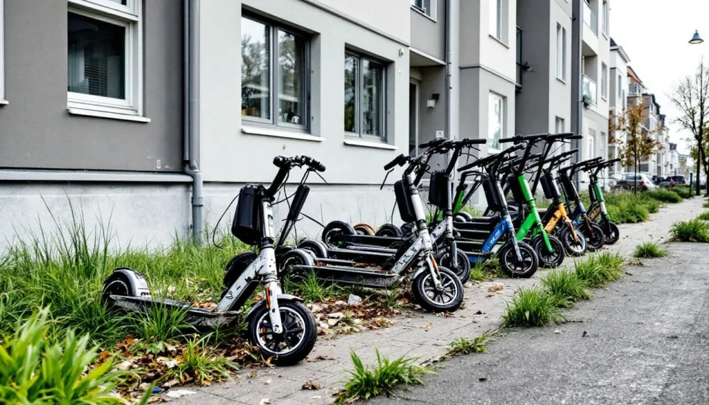 erfahren sie, warum die neuen lime-roller bei anwohnern für ärger sorgen und welche auswirkungen sie auf die nachbarschaft haben.