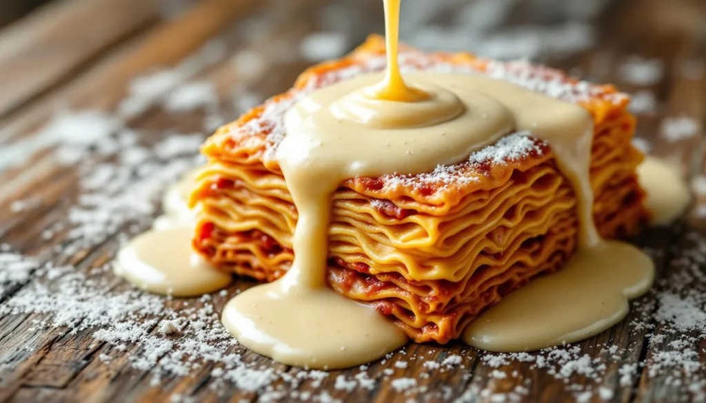 entdecke, warum deine béchamel für lasagne immer klumpt und wie du das ab sofort verhindern kannst – einfache tipps für perfekte sauce!