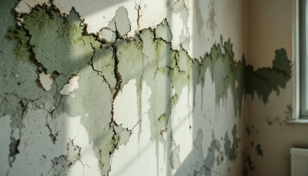 entdecken sie, warum versteckter schimmel hinter wänden zu konflikten zwischen mietern und vermietern führt und wie man das problem effektiv löst.