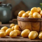 entdecken sie einen einfachen trick, um kartoffeln wochenlang keimfrei zu halten – ganz ohne kühlschrank oder keller. verlängern sie die haltbarkeit ihrer kartoffeln mühelos!