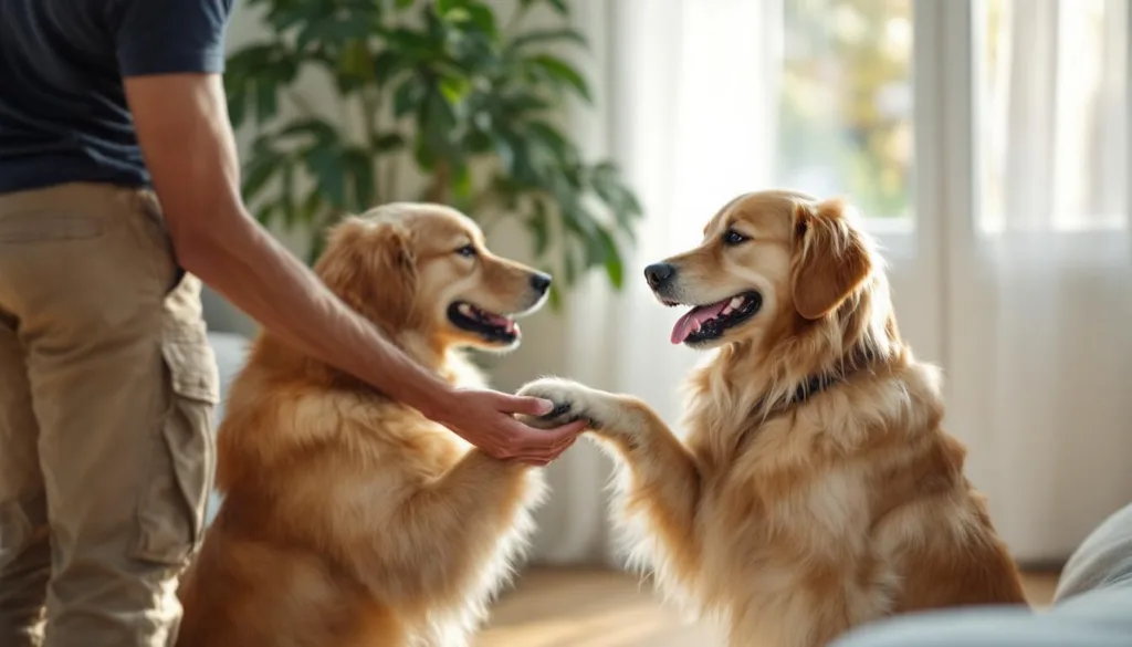 lernen sie, wie sie ihrem hund ohne leckerlis oder kommandos das pfote geben beibringen können – ein einfacher und effektiver trick für mehr nähe und vertrauen.